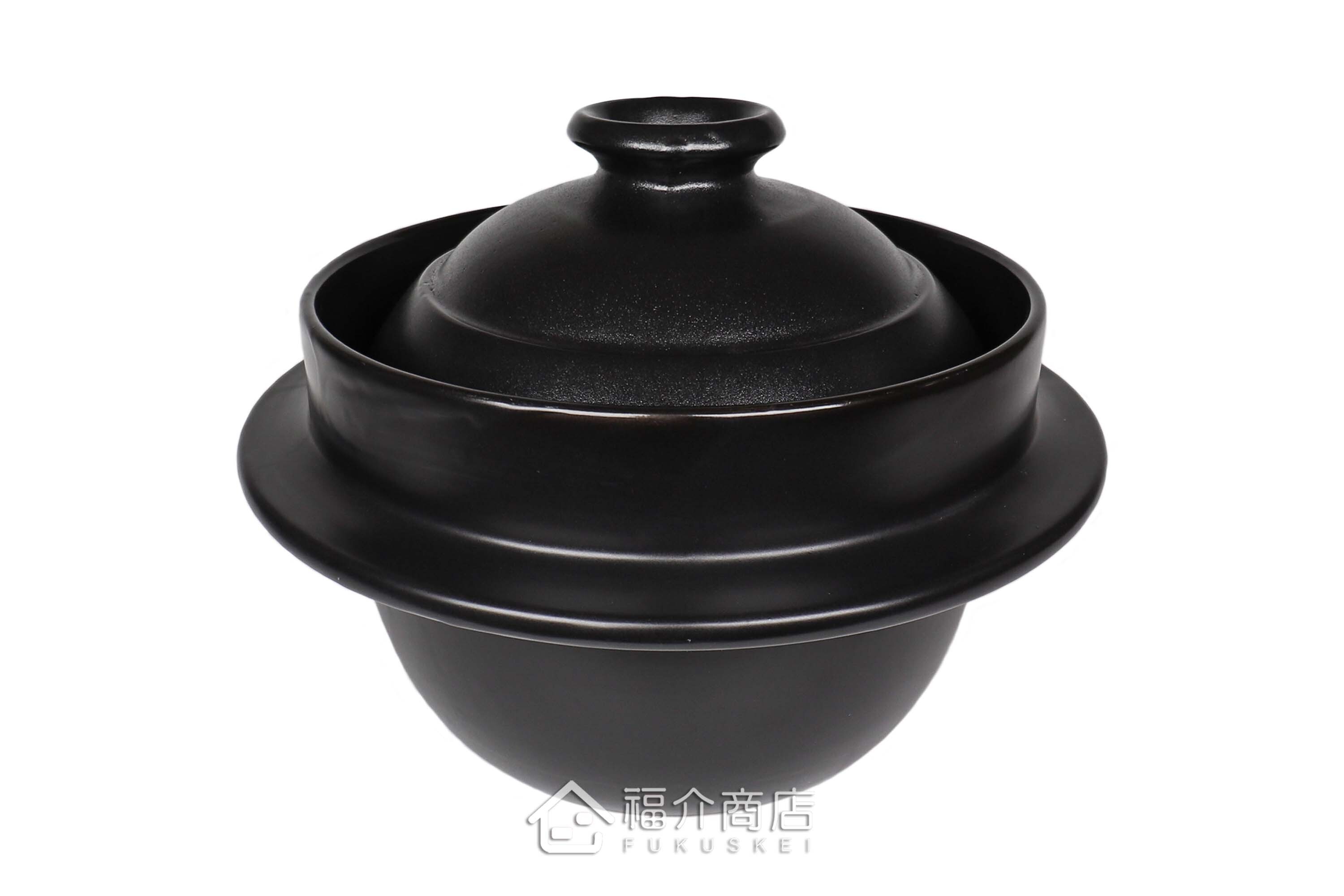 煮飯用陶瓷材質的飯鍋