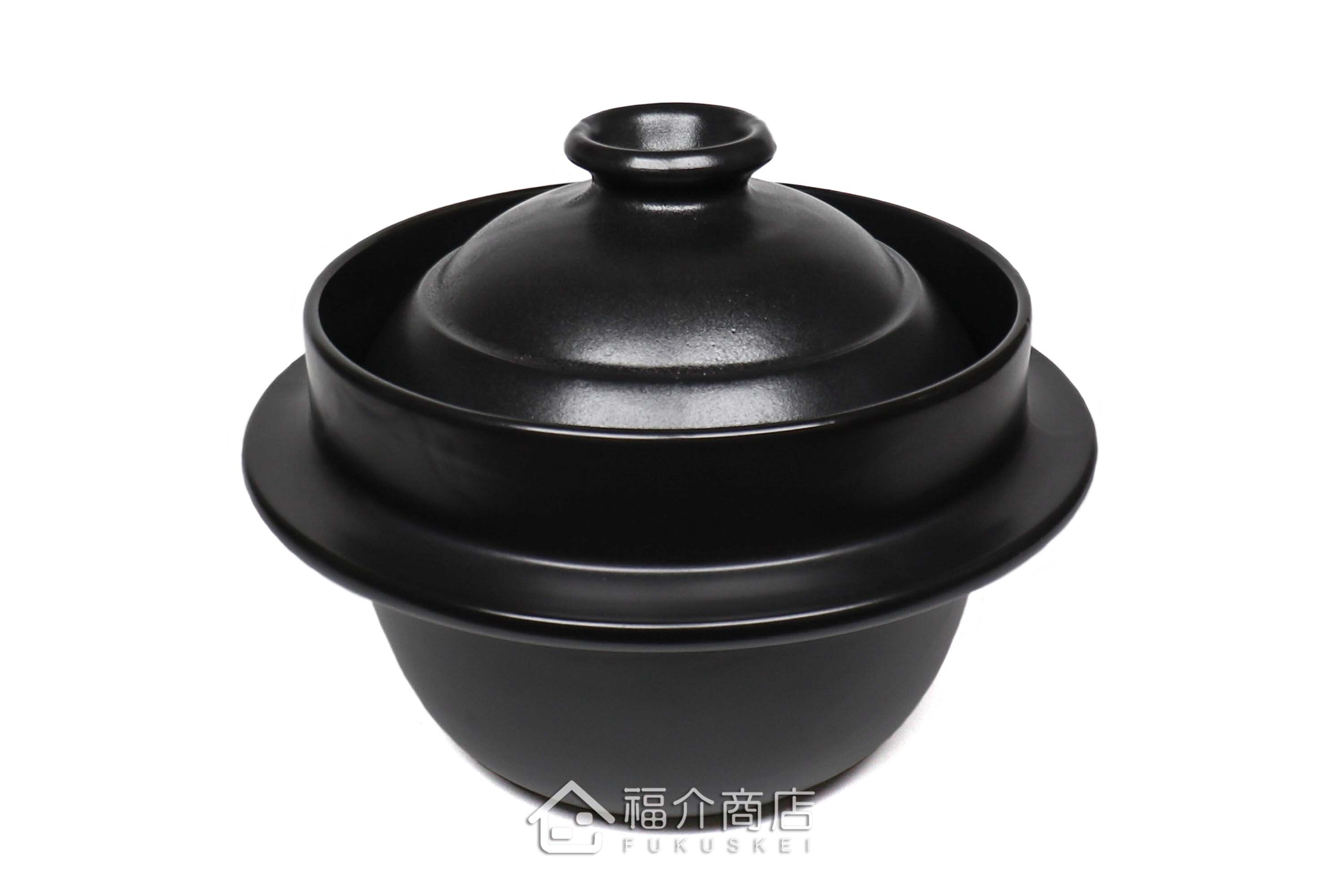 煮飯用陶瓷材質的飯鍋
