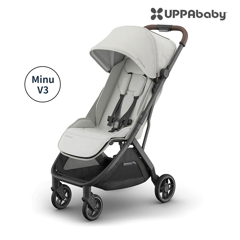 UPPAbaby  - Minu V3 嬰兒車(珍珠灰)(不包括扶手)