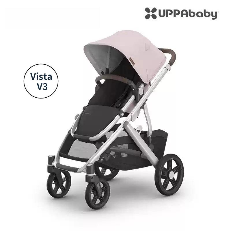 UPPAbaby - Vista V3單座位嬰兒車 (Alice粉色,6個月起可用)
