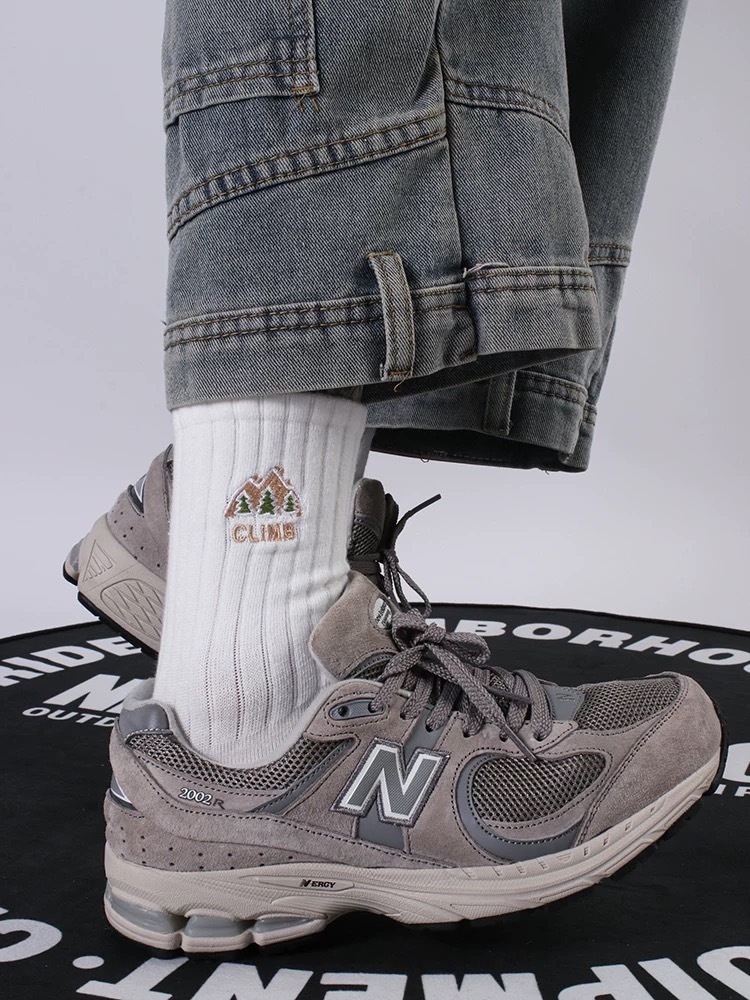 【SCGC1】鬥牛犬/山脈/閃電笑臉刺繡設計長襪