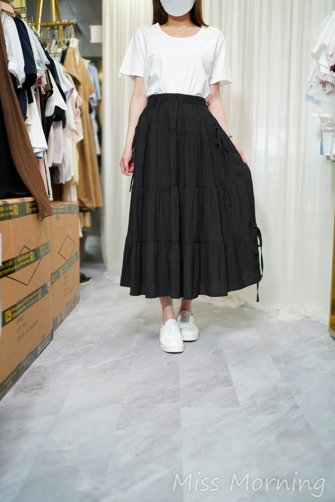 鵝蛋領好簡約上衣(14592)