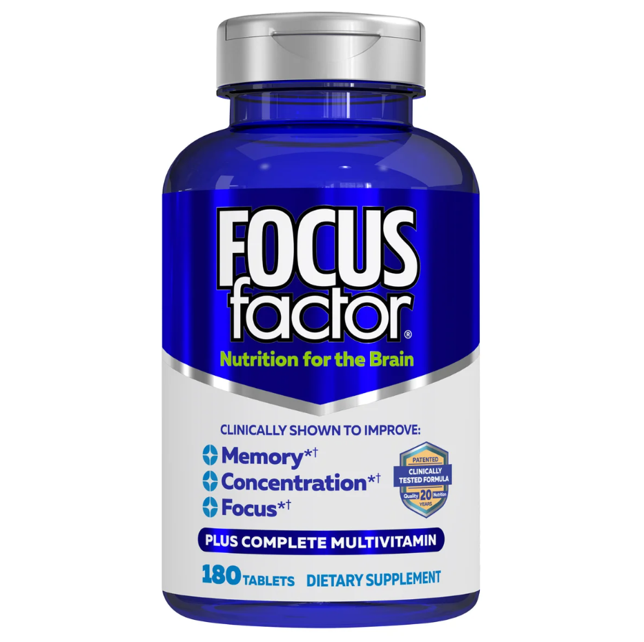 【直播】LL051613 FOCUSfactor 綜合維他命/提升記憶力專注力 (180片)