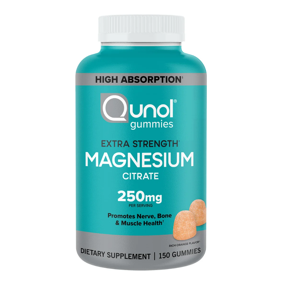 【直播】LL051614 Qunol 強效鎂錠 250mg 軟糖 (150 粒)