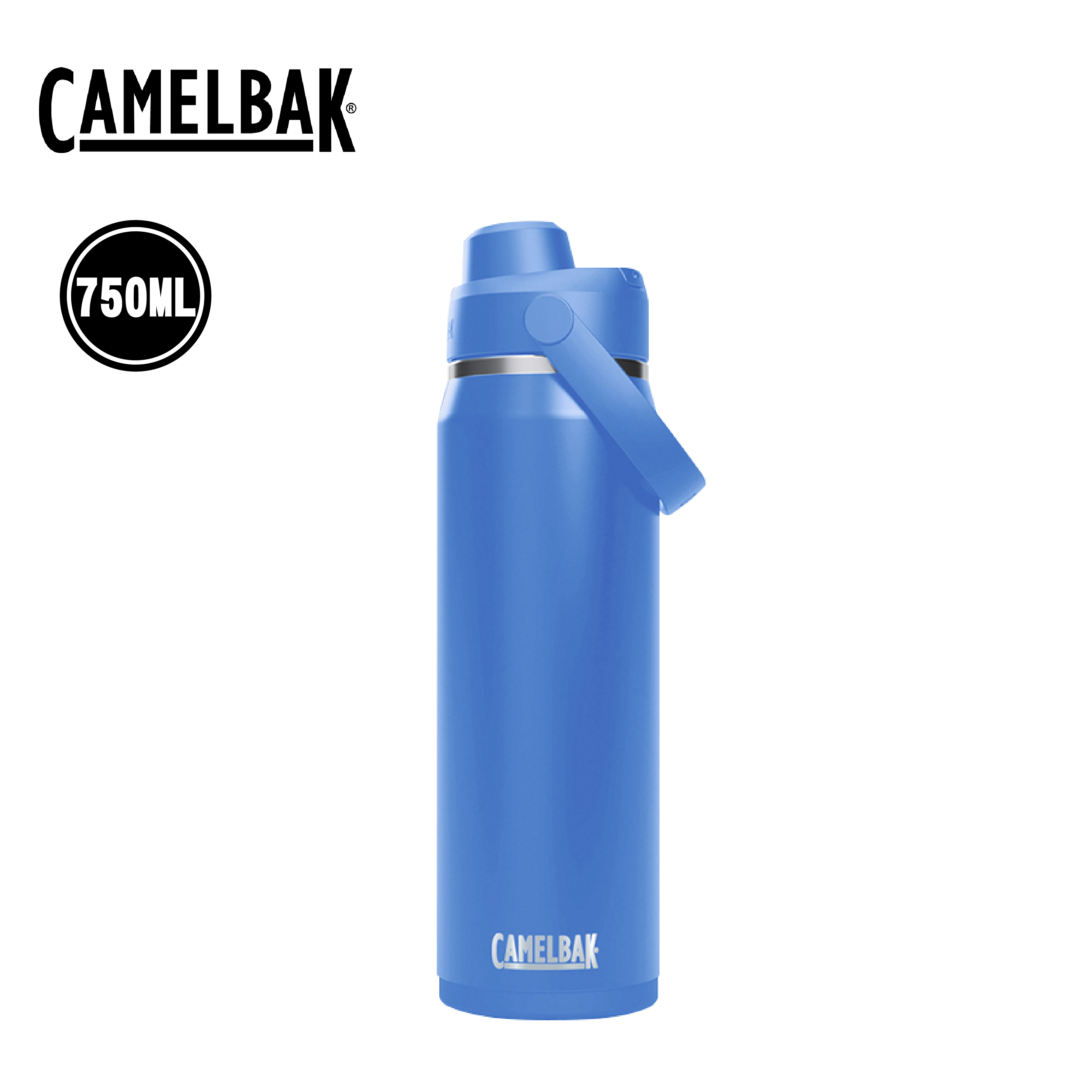 Camelbak 美國 Chug不鏽鋼彈蓋運動保溫瓶 750ml (藍色) 52CB29314