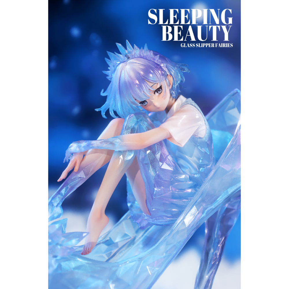 WEARTDOING Sleeping Beauty 灰姑娘 - Glass Slipper Fairies - White「水晶少女：氷の夢」