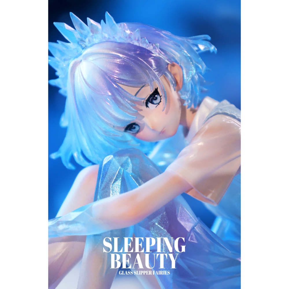 WEARTDOING Sleeping Beauty 灰姑娘 - Glass Slipper Fairies - White「水晶少女：氷の夢」