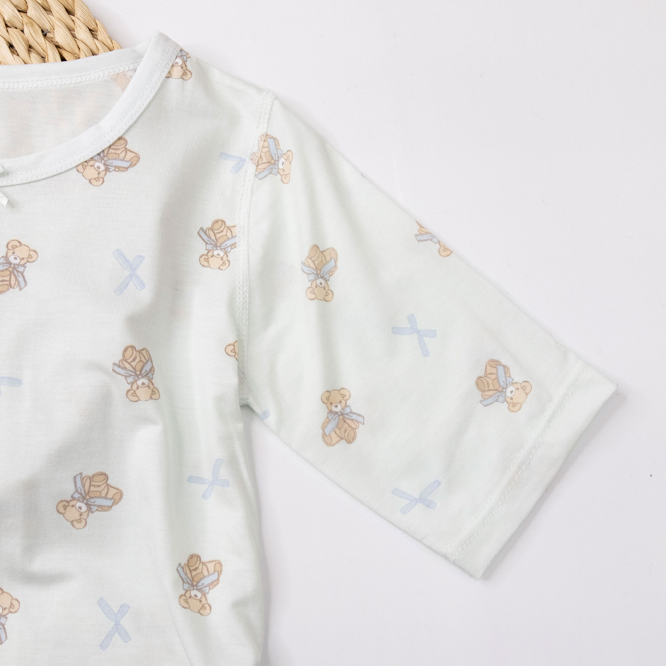 【JL0223】可愛蝴蝶結熊玩偶睡衣套裝