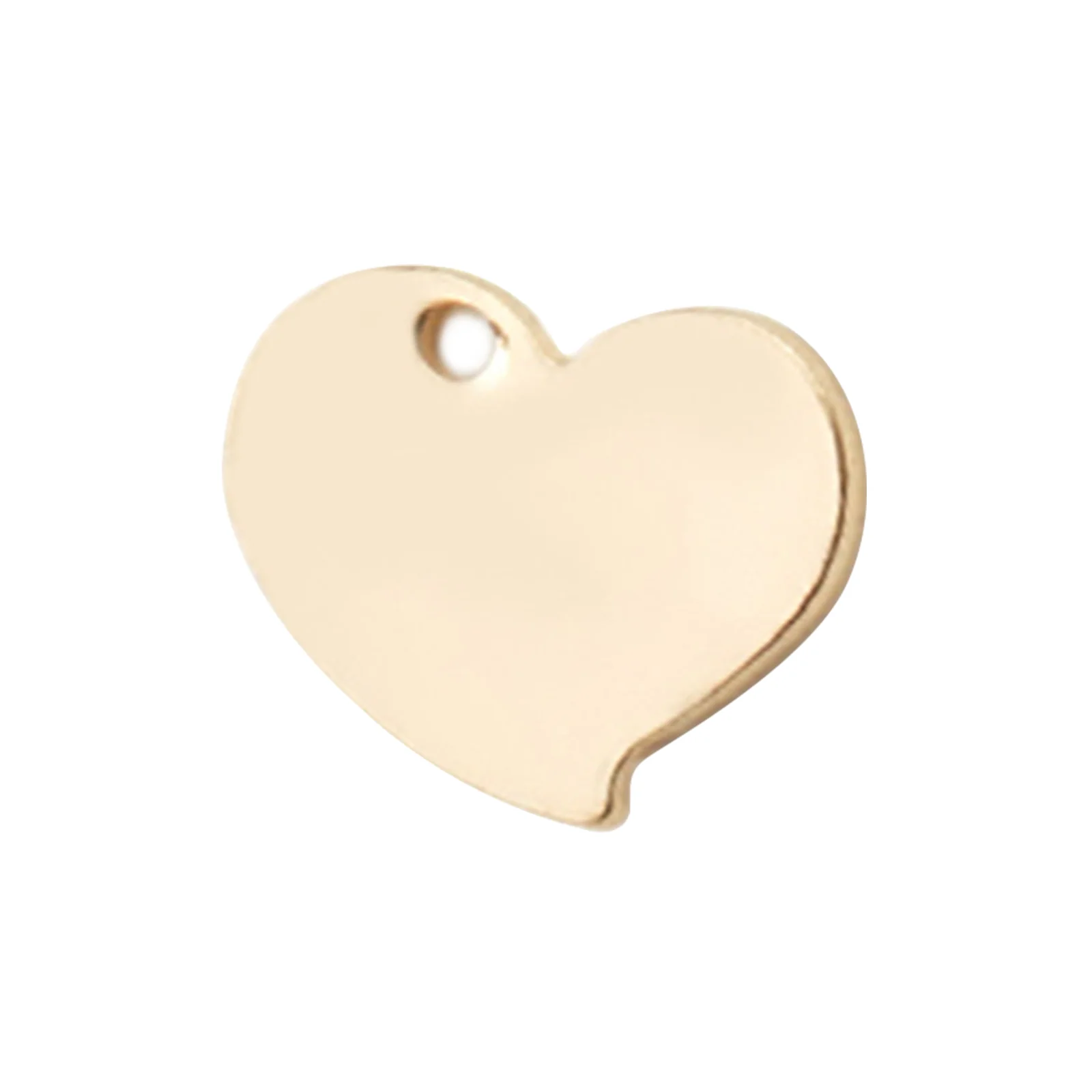Makeblock xTool 18K 金色不銹鋼心形吊牌 (20 件)