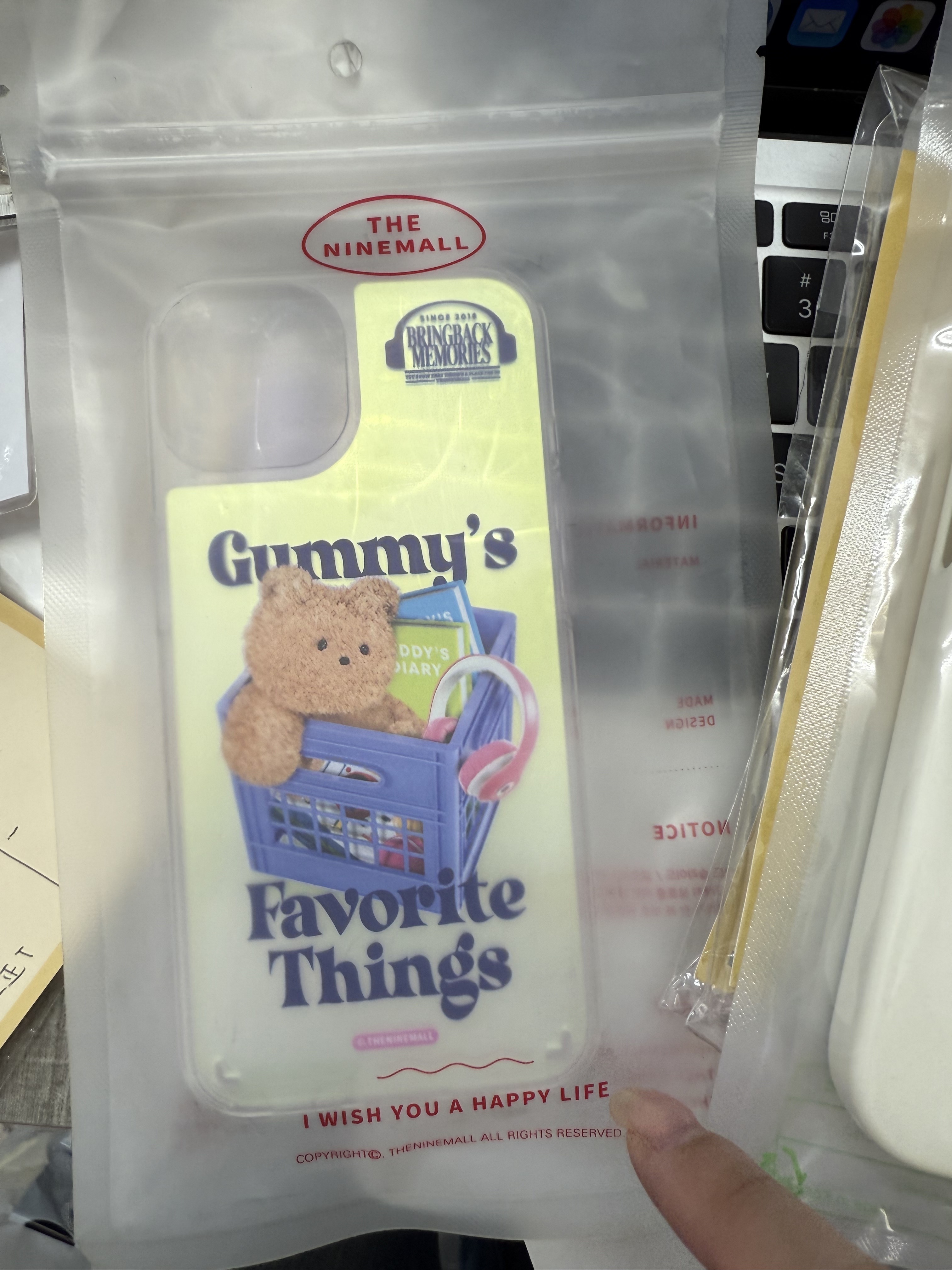 (現貨) THE NINE MALL -gummys favorite things 鏡面殼