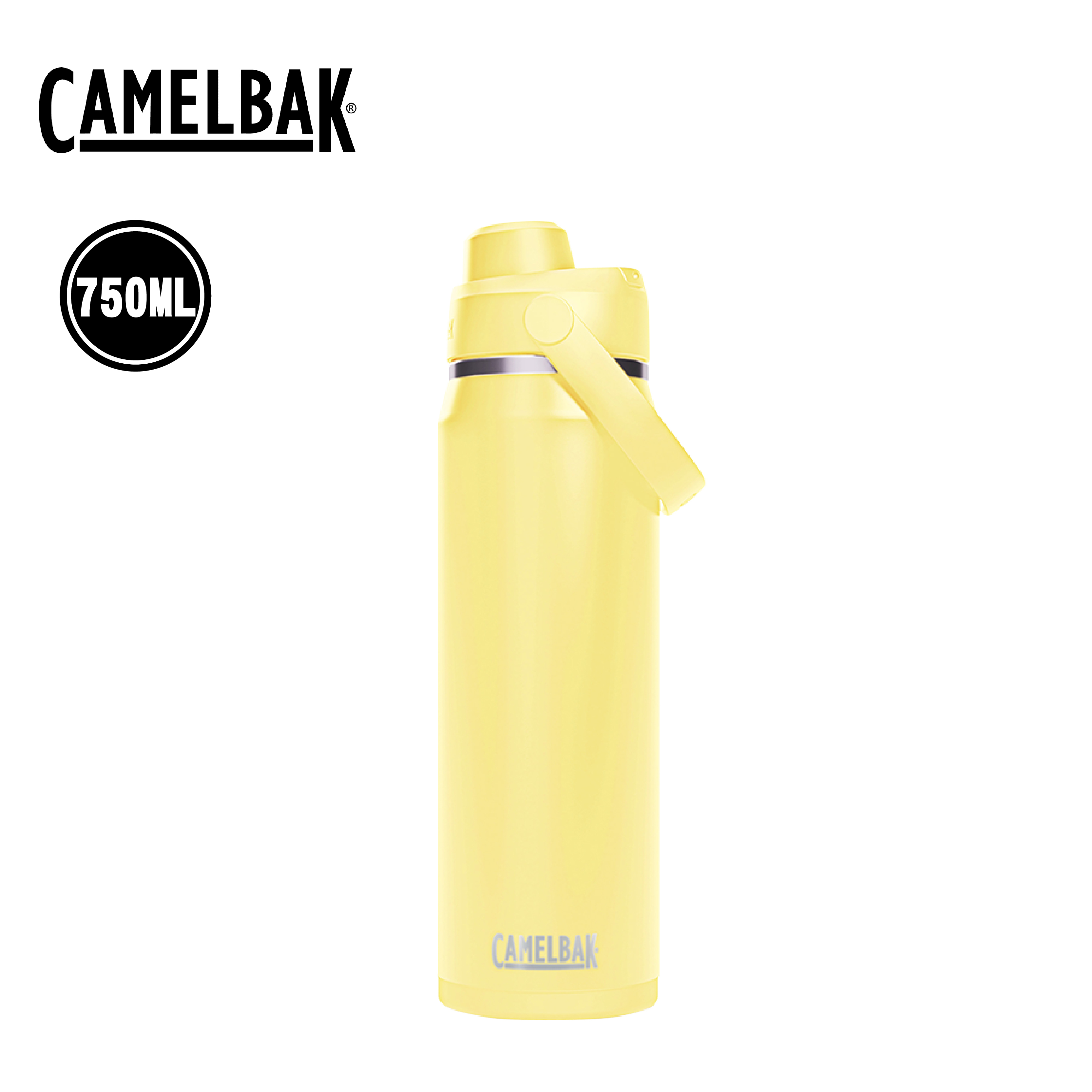 Camelbak 美國 Chug不鏽鋼彈蓋運動保溫瓶 750ml (黃色) 52CB29317