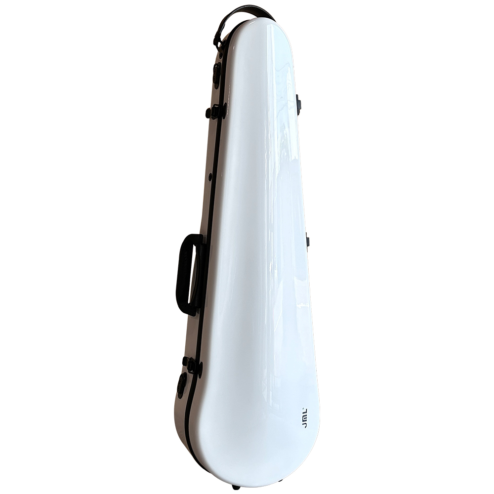 JML 亮澤系列 小提琴三角盒 (亮面白)