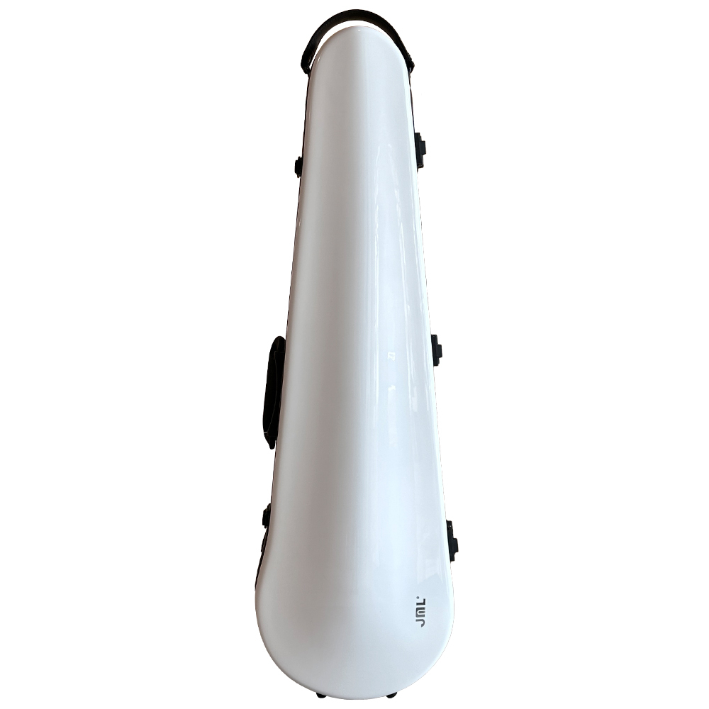 JML 亮澤系列 小提琴三角盒 (亮面白)