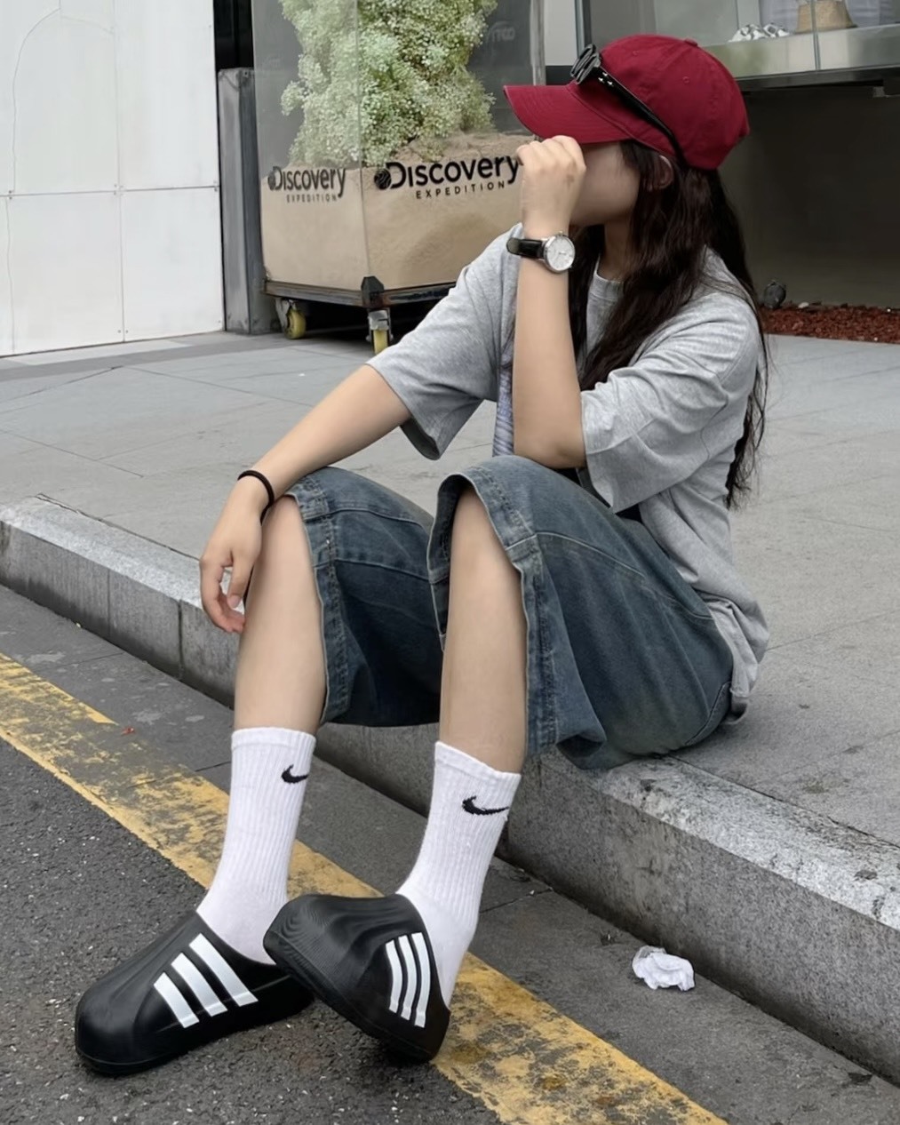 <出清最終彈🔥> 零碼-23.5cm-ADIDAS ADIFOM SUPERSTAR MULE 黑 貝殼鞋 胖胖鞋 穆勒鞋 懶人鞋