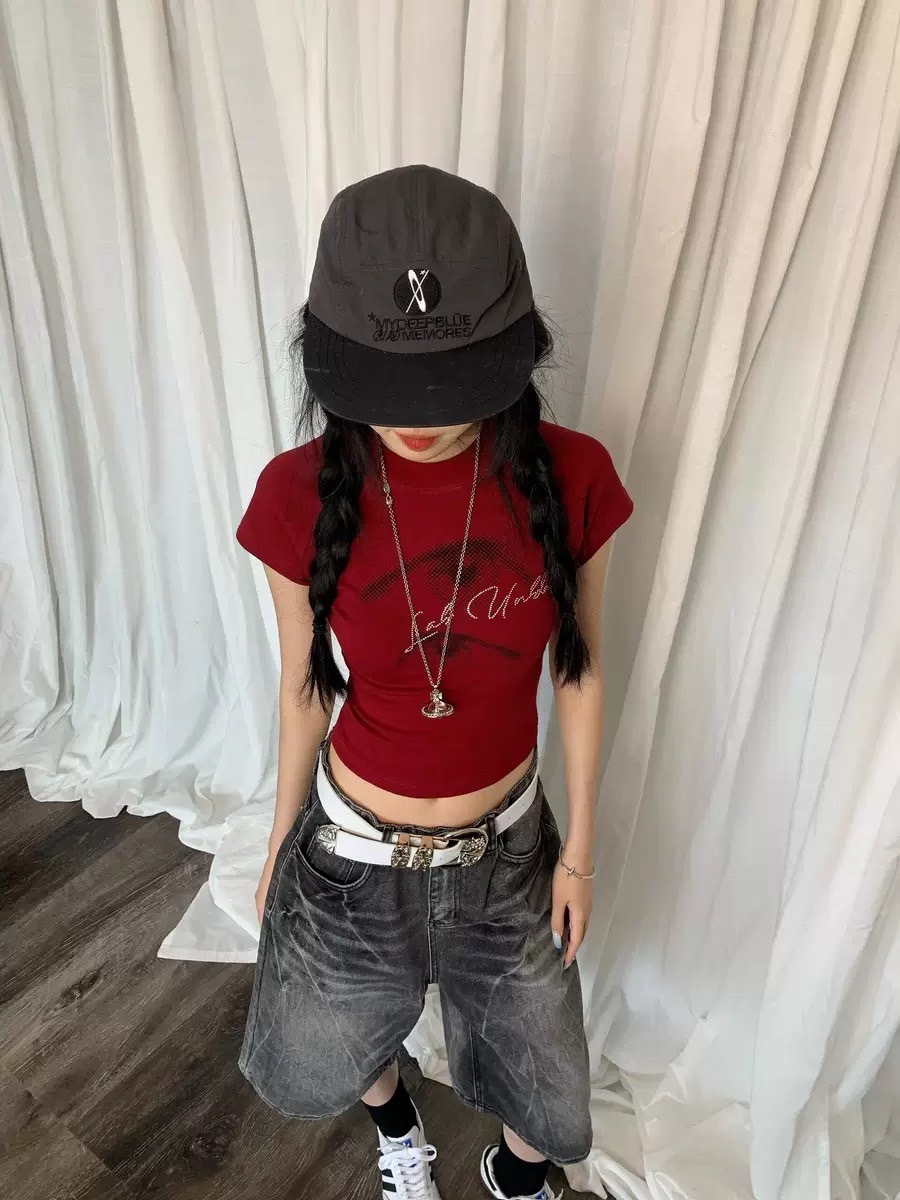 (GOAL) 甜酷修身短版上衣 057 UNBD