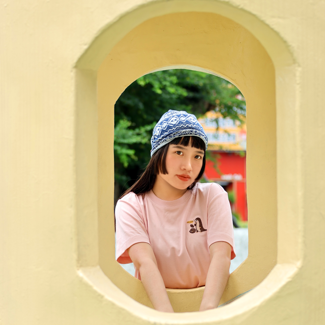 ALLER 絲柔棉珍稀動物系列刺繡短袖T 中性款 (7色) 10AL6602T