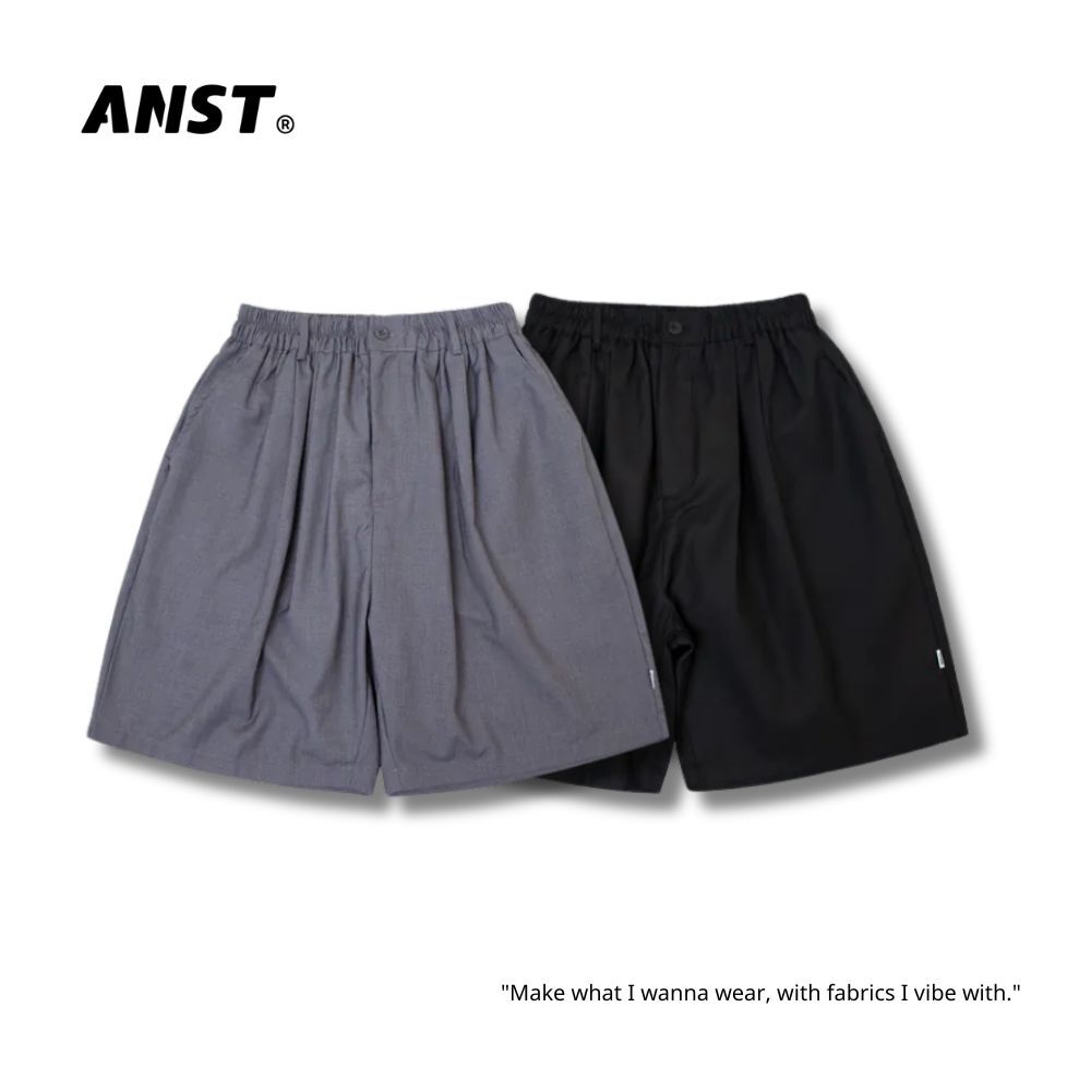 "現貨" ANST 經典雙摺西裝短褲 ST.52