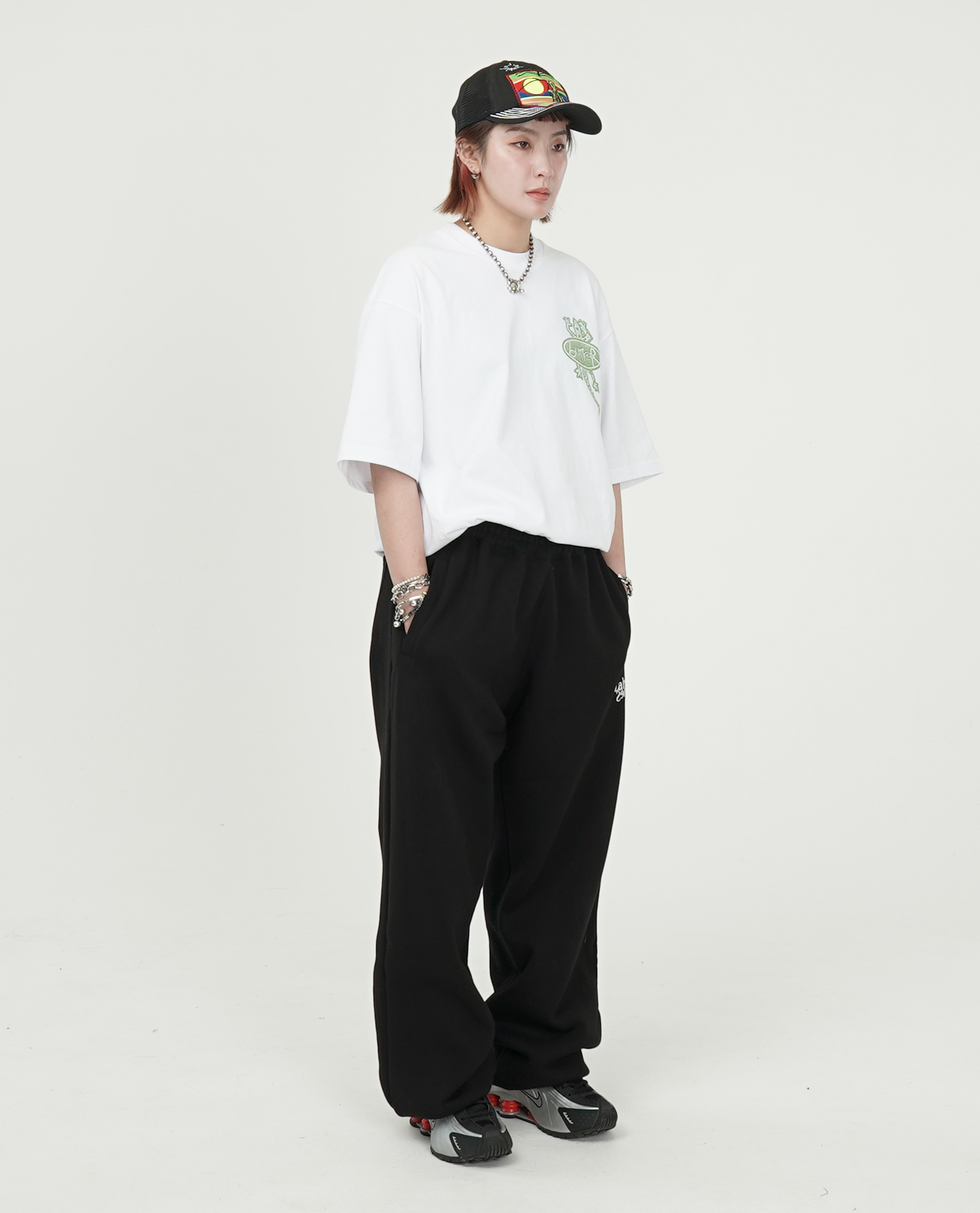 Labros Daisy Fleece Sweat Pants - 25SS