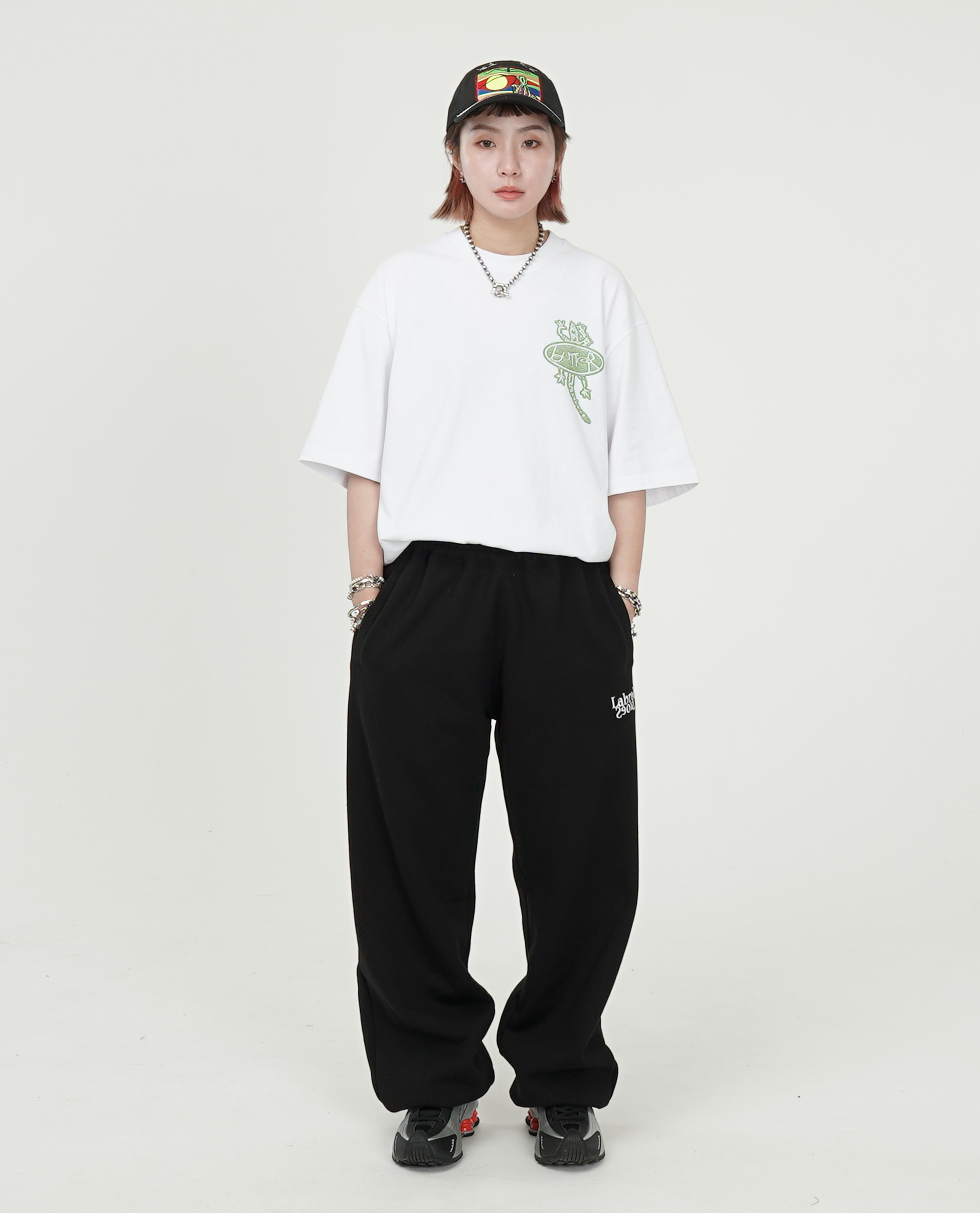 Labros Daisy Fleece Sweat Pants - 25SS
