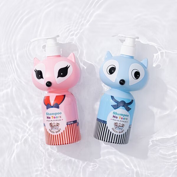【樂森藥局】babysassi兒童洗髮精不流淚配方 補充包 500ml