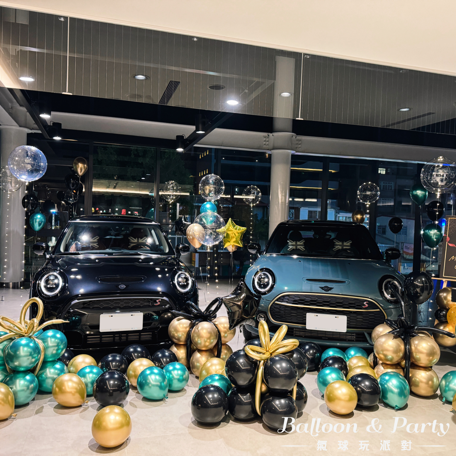 【交車儀式】MINI COOPERS．黑金綠色系