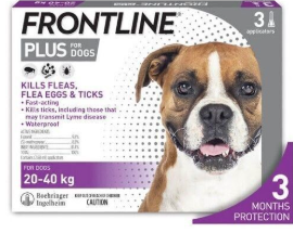 20kg-40kg加強版犬用防蝨防牛蜱劑 L 3支裝