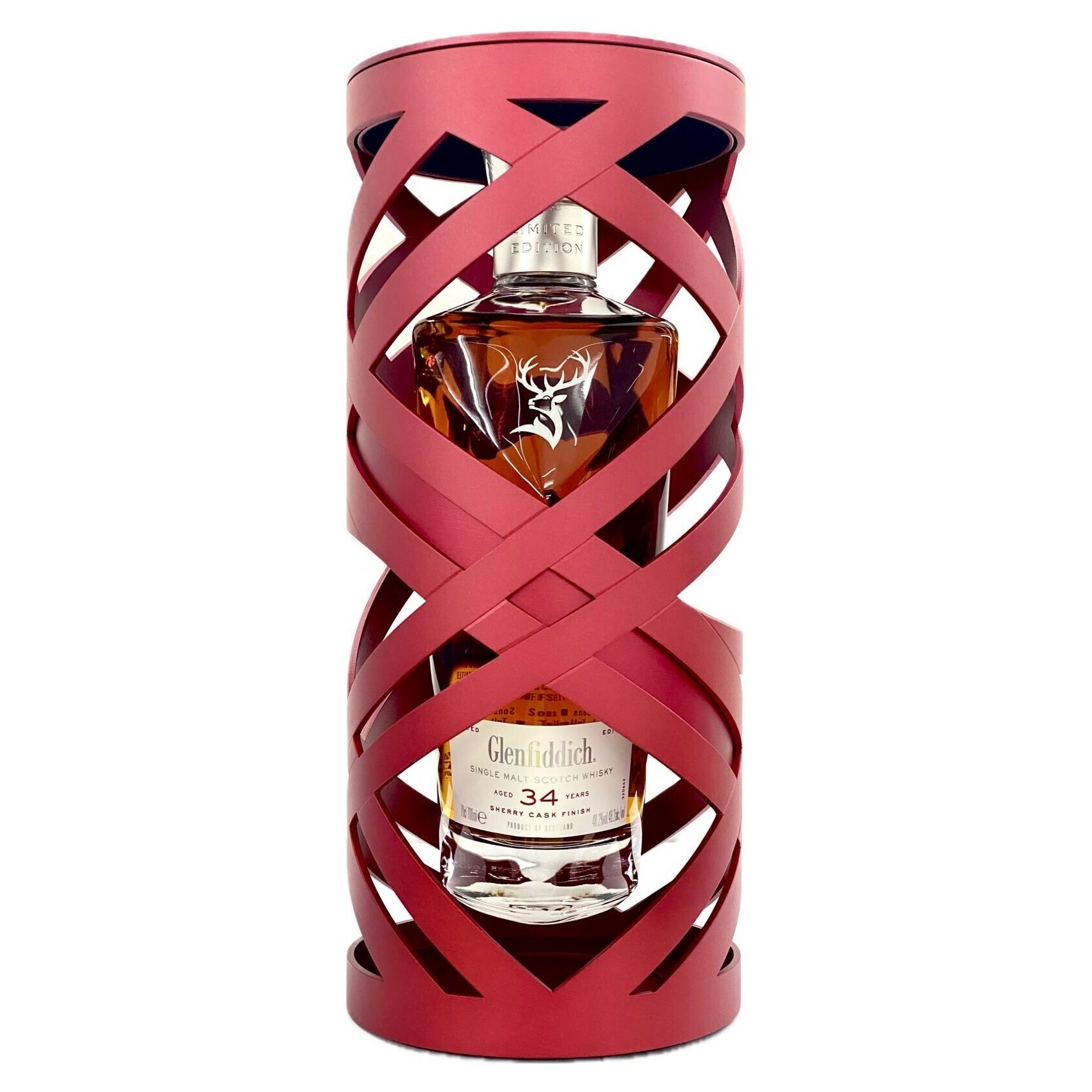 格蘭菲迪34年雪莉桶單一純麥威士忌 Glenfiddich 34 Year Old Sherry Cask Finish Single Malt Whisky