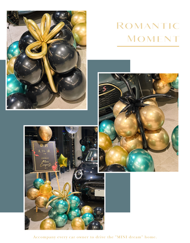 【交車儀式】MINI COOPERS．黑金綠色系