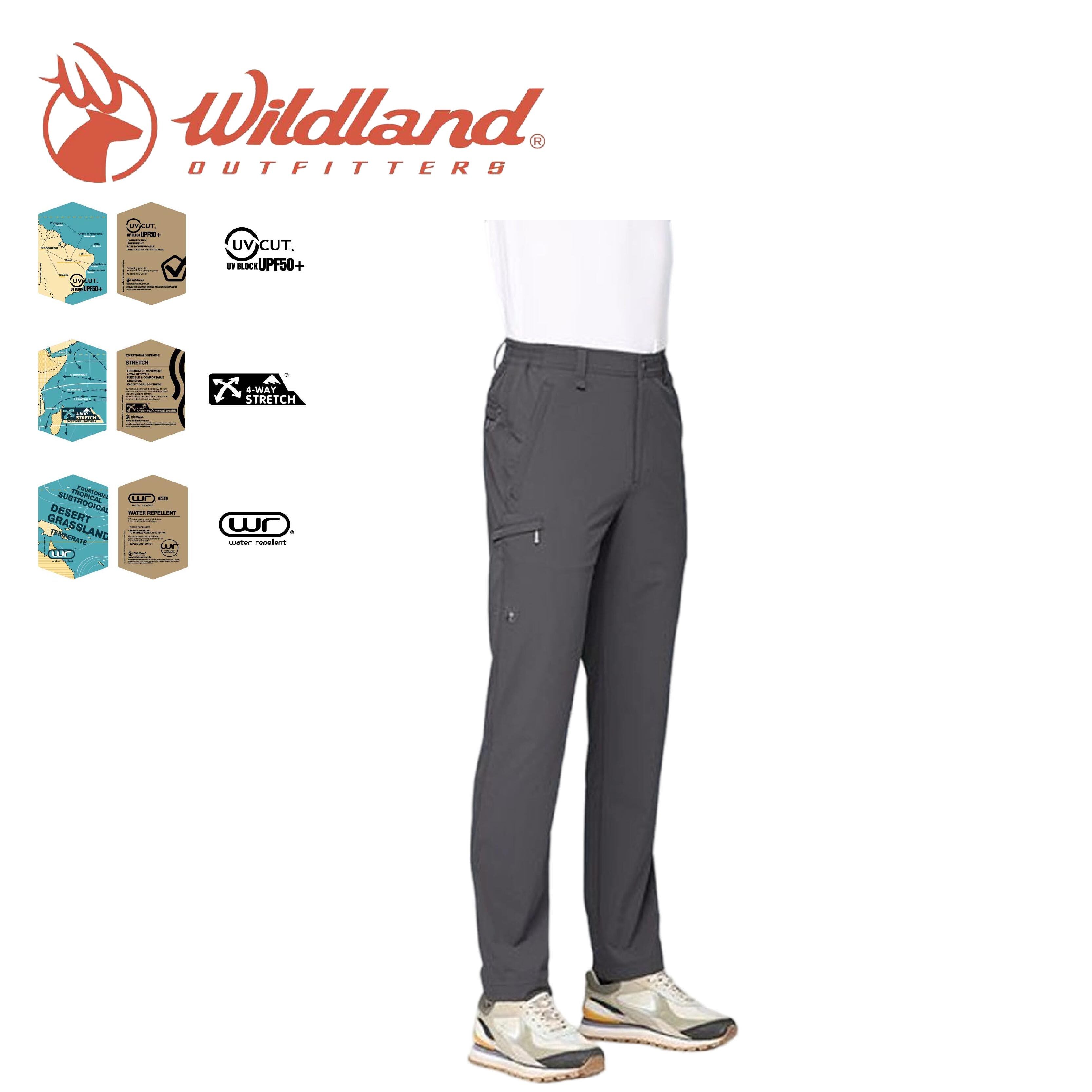Wildland 荒野 N66彈性涼感都會行者褲 男款 (3色) 21WB31338