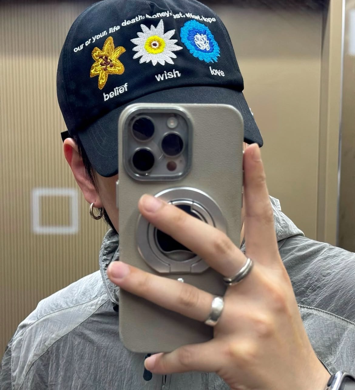 【OWN】MY DEEP BLUE MEMORIES Nativity MM cap 老帽 不分男女 黑色