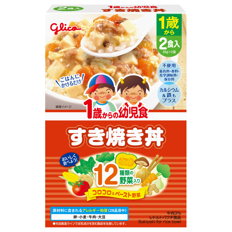 固力果 - 壽喜燒飯(85gx2袋)(12M+) [平行進口貨品]
