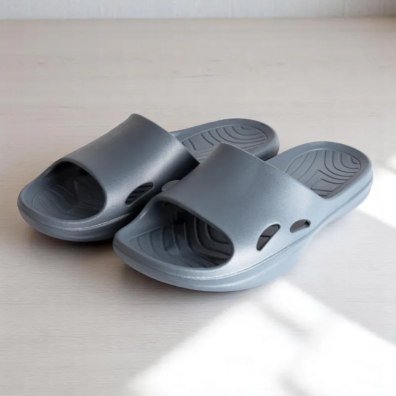 1119KM49 -KIDSME-石墨烯灰復拖鞋 尺寸 :36/38/40/42/44 (A49)