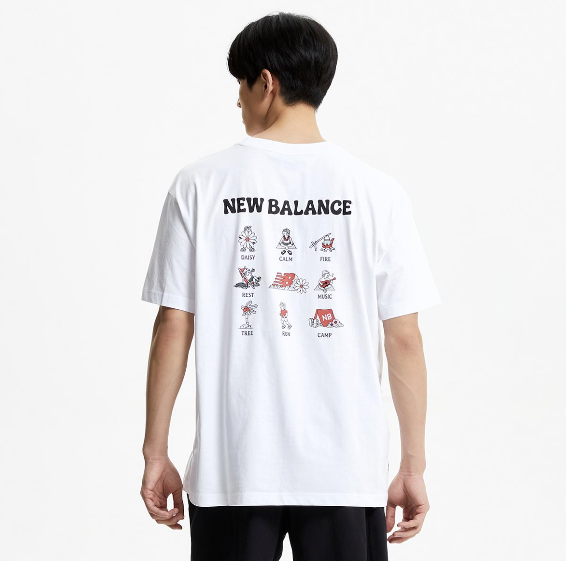 韓國New Balance UNI NB BOY Picnic Content 男女裝短袖T恤