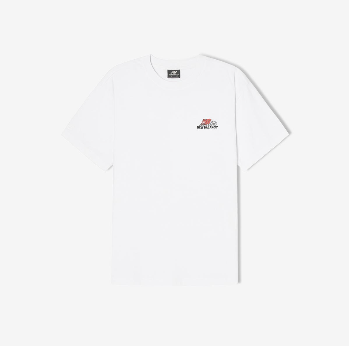 【New Balance】UNI NB BOY PICNIC CONTENT★Tシャツ 韓國New Balance UNI NB BOY Picnic Content 男女裝短袖T恤