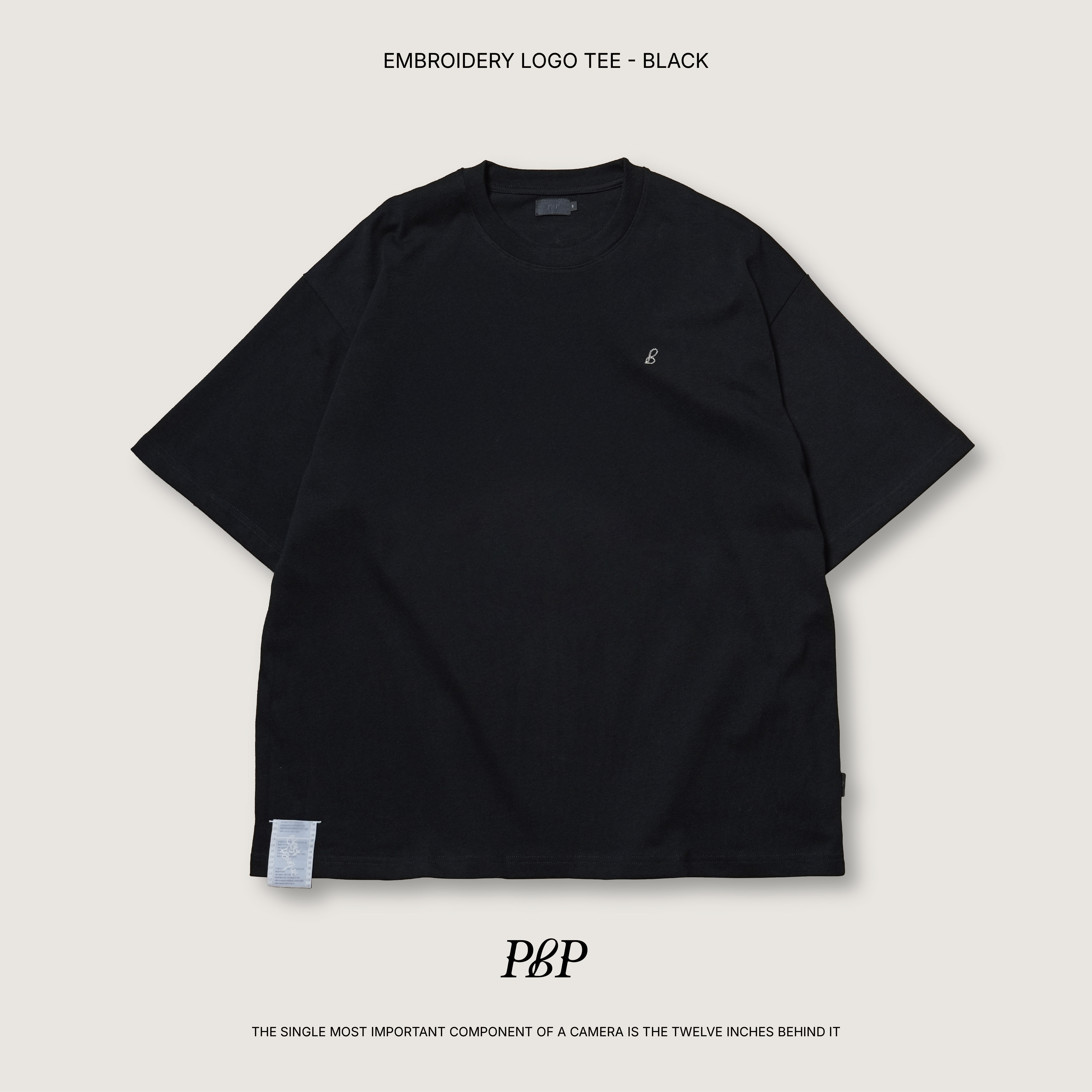 P.B.P EMBROIDERY LOGO TEE
