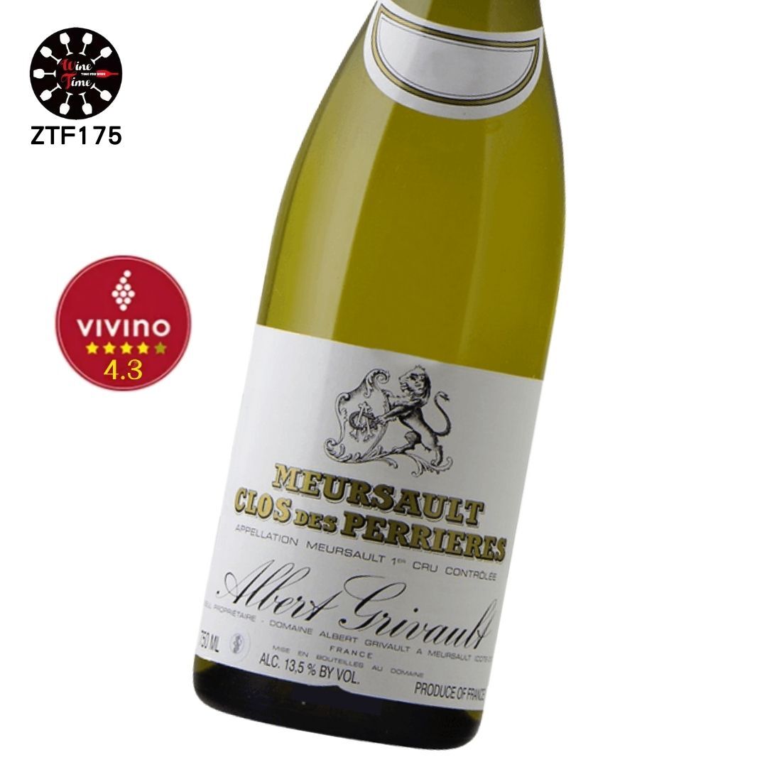 Domaine Albert Grivault Meursault 1er Cru "Clos des Perrieres" 2021 | Albert Grivault 旗艦酒款