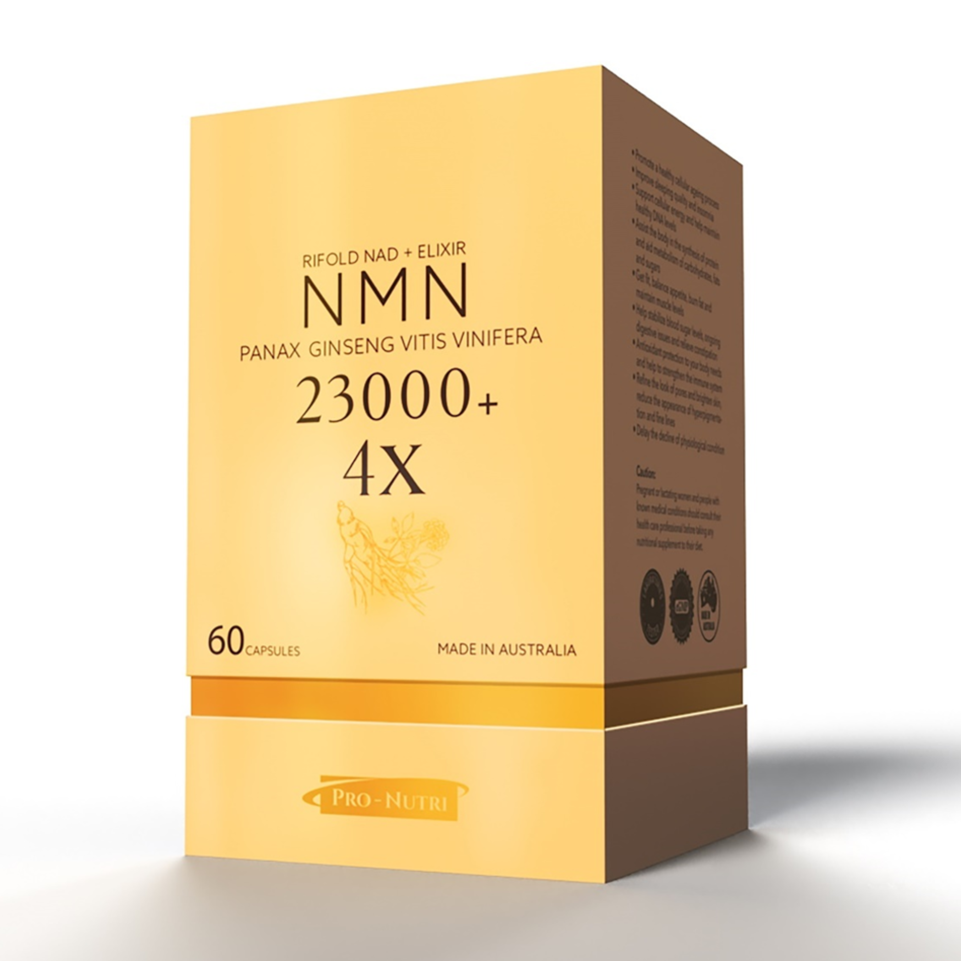 營保康PRO-NUTRI 人蔘NMN - 23000+逆齡激活4X配方