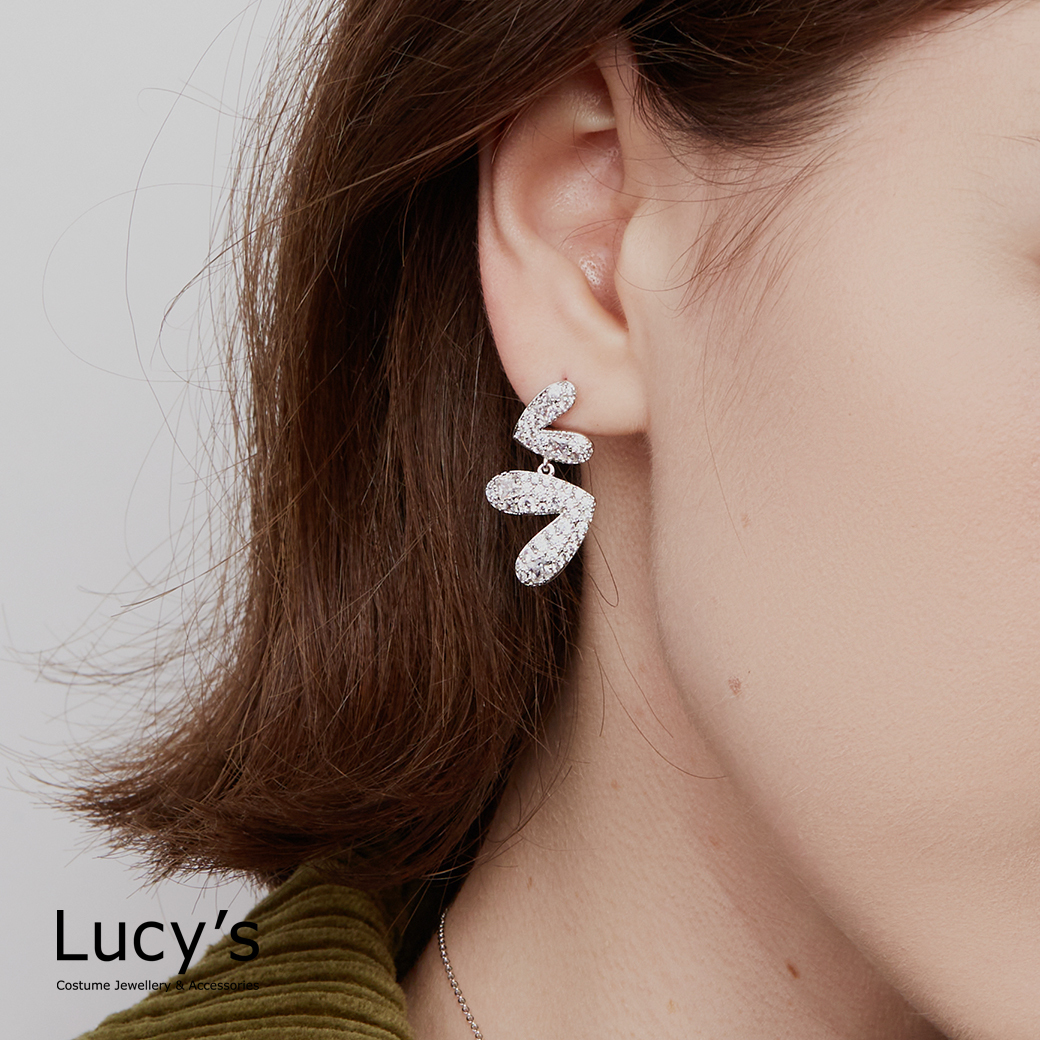 心連心 耳環 (三色) (122723/122724/122725)