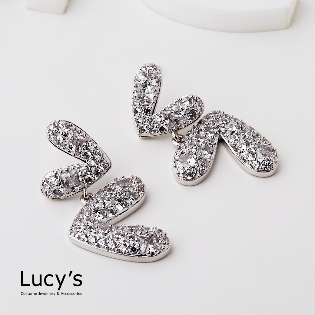 心連心 耳環 (三色) (122723/122724/122725)