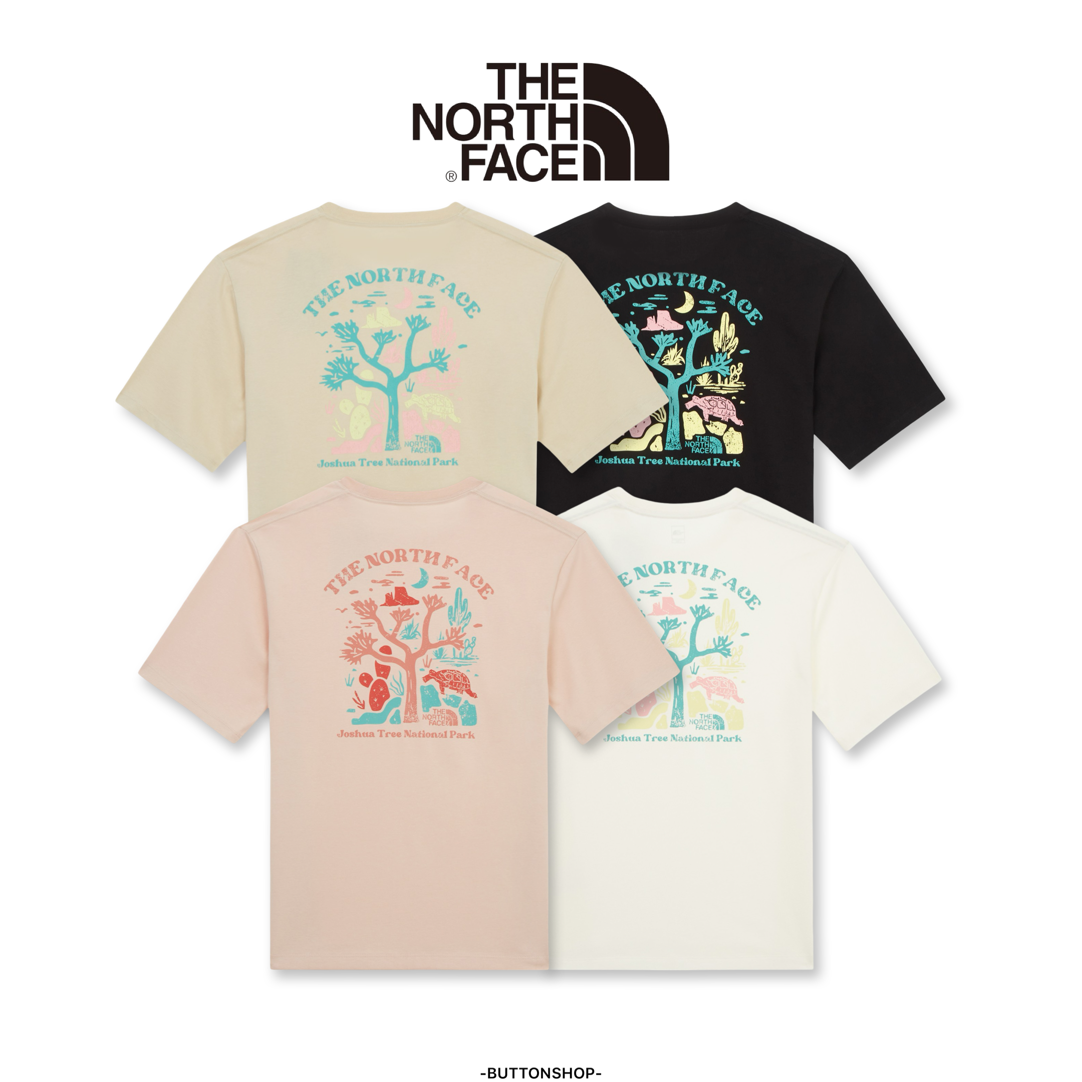 [THE NORTH FACE]★25SS★韓国人気★M'S EVERGREEN S/S R/TEE 2 M'S EVERGREEN S/S R/TEE 2 - 노스페이스