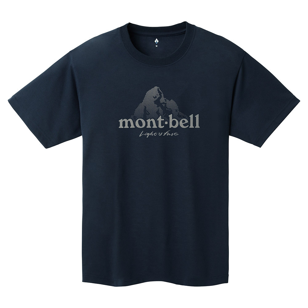 Montbell Wickron Tee Dot Logo 透氣快乾 T-Shirt 1114733