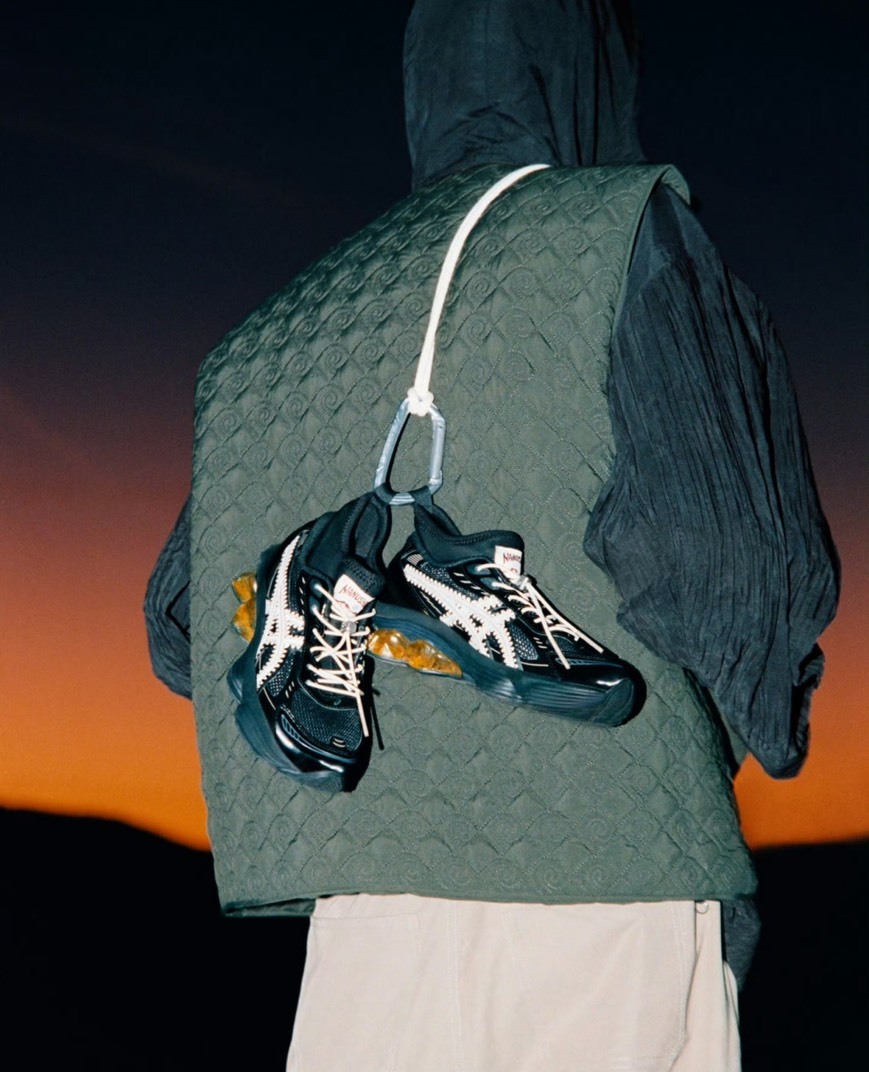 NANUSHKA Asics 亞瑟士 GEL-KINETIC FLUENT 黑色 徒步鞋