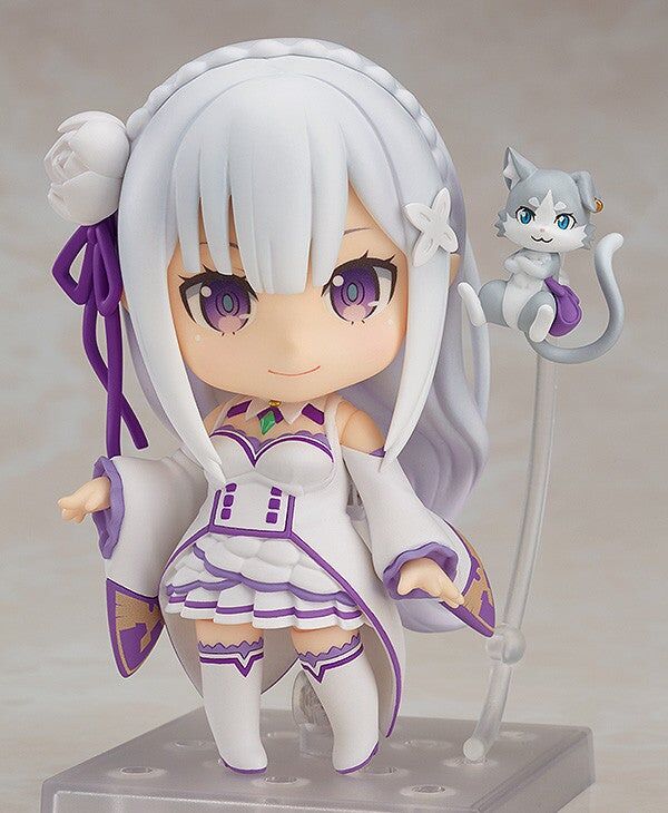 【第二次再販】 黏土人 Re:從零開始的異世界生活 愛蜜莉雅 Nendoroid Re:ZERO -Starting Life in Another World- EmiliaNEN751 