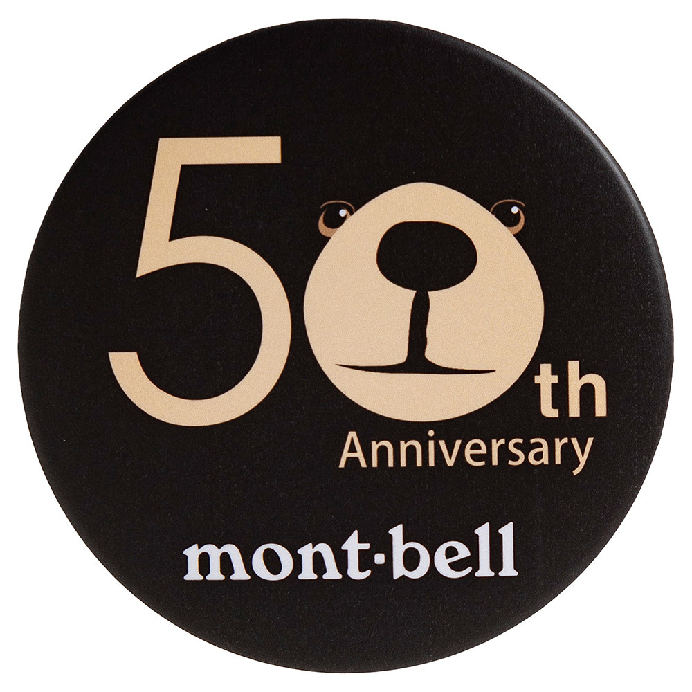 Montbell Button Badge 50th週年特別版1134007