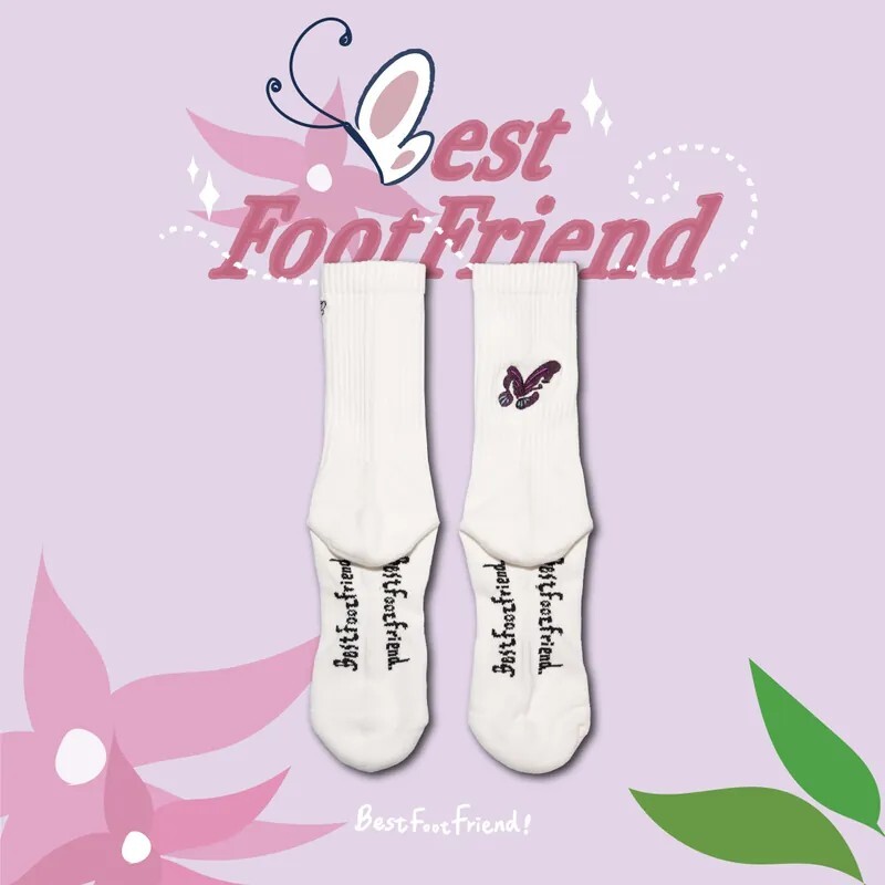 【Focus Store】現貨秒發 BFF Butterfly Letter 蝴蝶信 "White" 白色 BF23006-WH