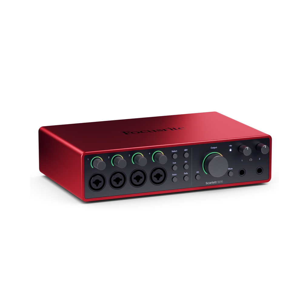 Focusrite Focusrite / Scarlett 18i16 第四代多功能錄音介面 — 三峽錄音 / 音響
