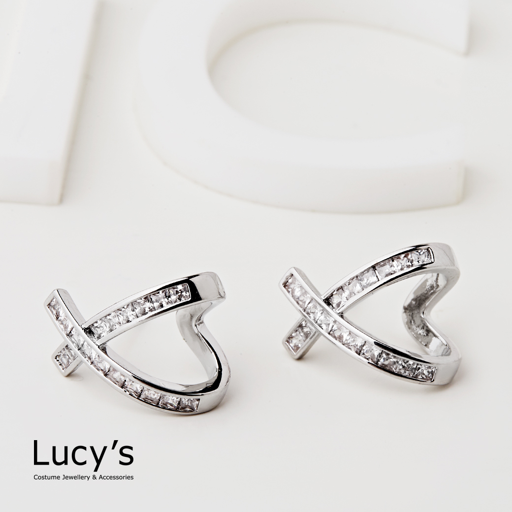 閃耀交織 耳環 (二色) (121256/121257)