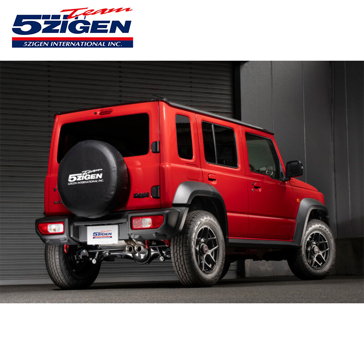 5ZIGEN ASHIKU 排氣管 SUZUKI JIMNY 五門版 2025-