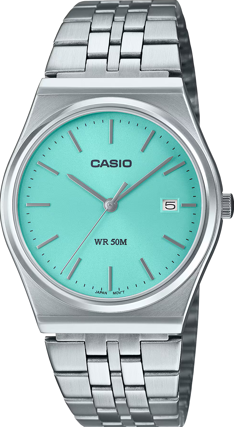 萬年鐘錶 - CASIO 卡西歐 復古外觀綠色面盤中性男女錶 MTP-B145D-2A1V  錶徑35MM