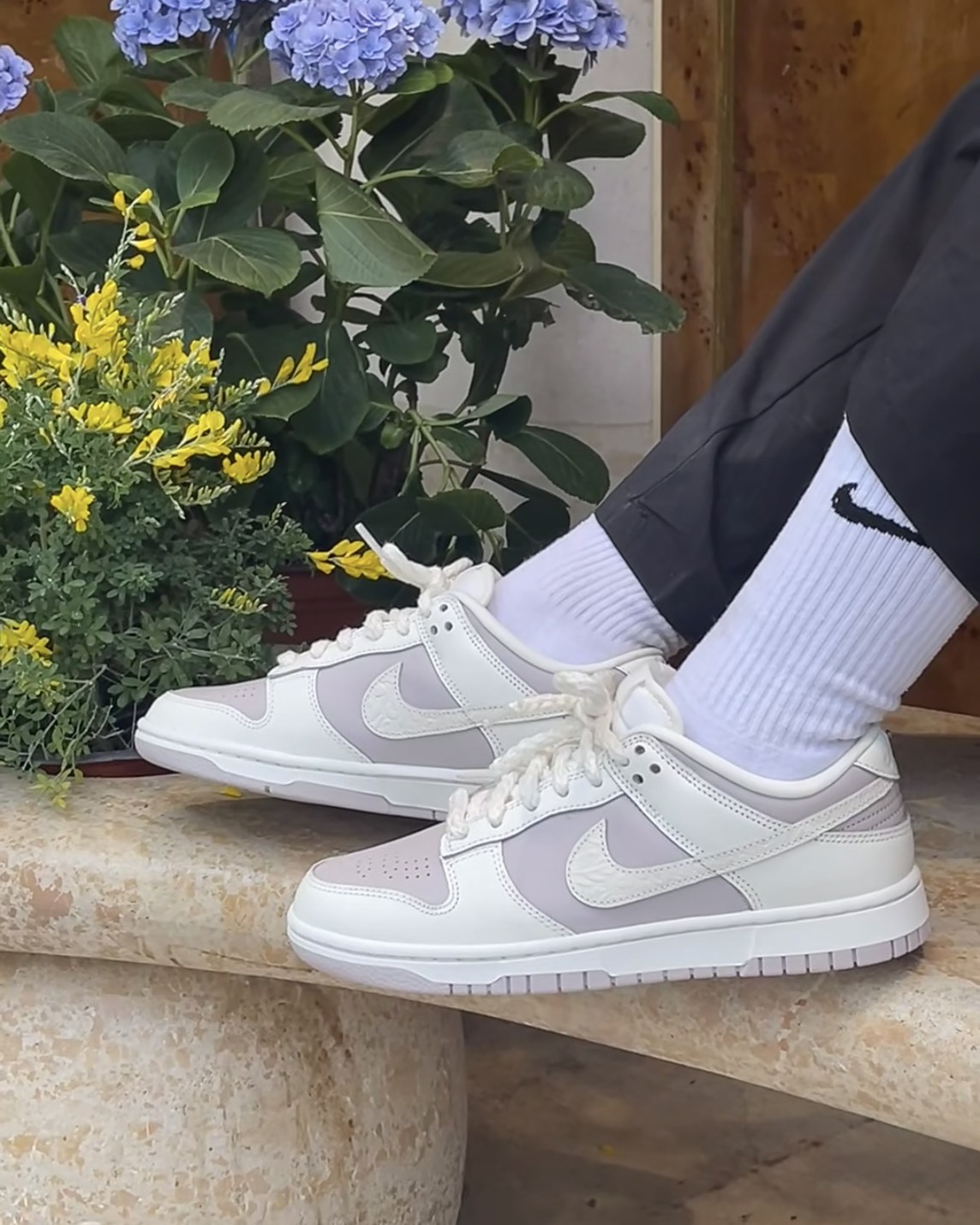 Nike Dunk Low Needlework 浮雕 麻繩 香芋紫 IH0639-011